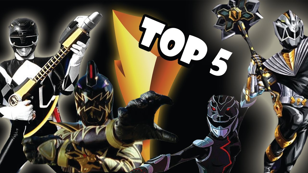 Legendary Black Ranger Top 5 Black Rangers | Power Rangers 30th Anniversary - YouTube