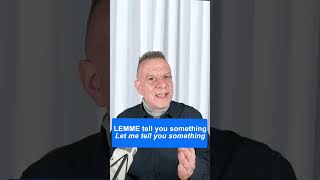 LEMME → LET ME  #English #LearnEnglish #英会話 #inglés #aprendeinglés #영어회화 #원어민영어 #shorts