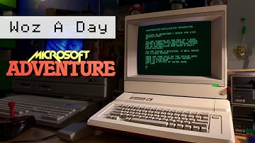 Microsoft Adventure | Playing Every Apple II Floppy E266 | every day I tell my computer "GET COINS"