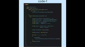 Java | Password Generator |#shorts #shortsfeed #trending