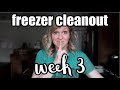 Cook with Me | Freezer Clean Out Challenge Week 3 | What's for Dinner on a Budget