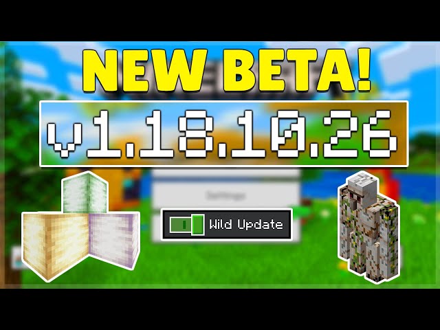 Download Minecraft PE 1.18.10.26 for Android