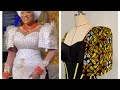 How to make a trendy structured sleeve  sew peggy ovires traditional wedding attire 