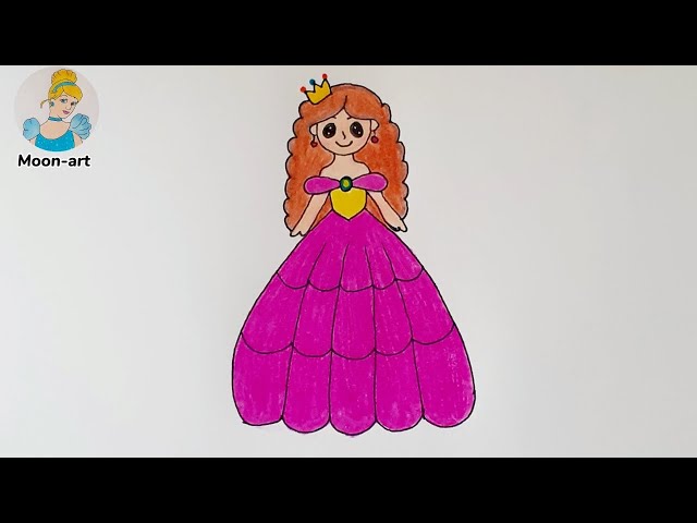 How to Draw Cute Beautiful Barbie Doll||How to Draw a Cute Girl - YouTube