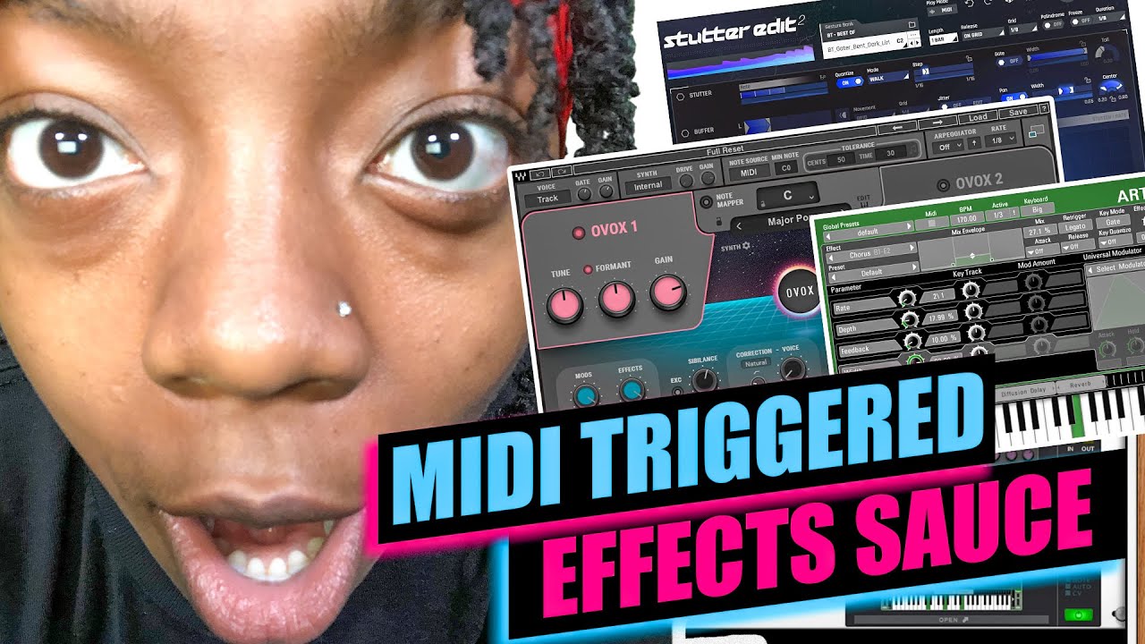 can stutter edit be used on midi track can stutter edit be used on midi track