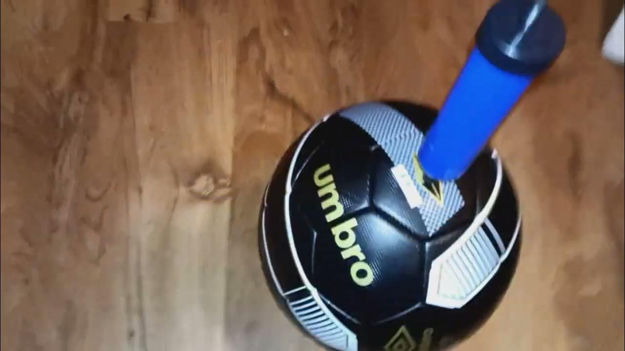 How to inflict a soccer ball How to disinflate a soccer ball Part one