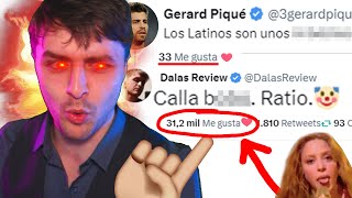 le hice RATIO a Piqué por lo que dijo de Latinoamérica y Shakira al ser Latina