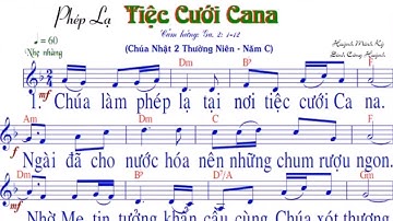PHÉP LẠ TIỆC CƯỚI CANA - HUỲNH MINH KỲ & ĐINH CÔNG HUỲNH - Trình bày Thanh Vân