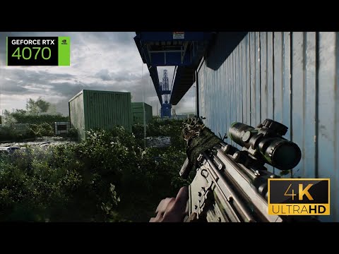 Battlefield 2042 for PC. RTX 4070 Ti 4K High DLSS Quality. Renewal Map Conquest Gameplay