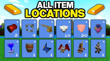 ALL RARE ITEM LOCATIONS! (2024) | Build a boat for Treasure ROBLOX