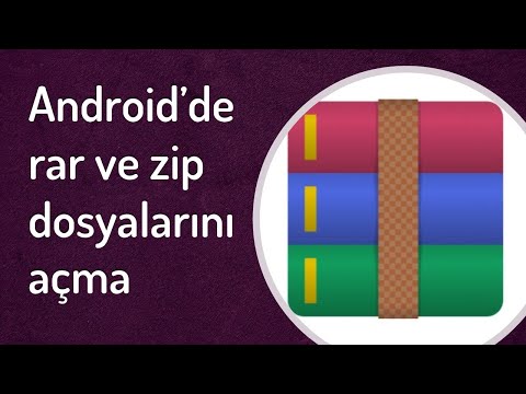 Video: Android'de Zip Dosyaları Nasıl Açılır: 13 Adım (Resimlerle)