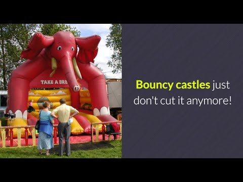 inflatable slide for adults Inflatable Theme Park | Call Brian to Find Out How to Get Yours