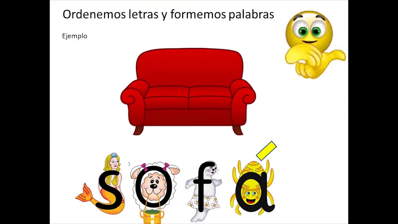 Formando palabras - YouTube