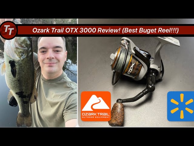 1 Year SEALED WALMART BRAND Spinning Reel, Ozark Trail Review Size 4000 