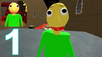 Baldi Horror Game Chapter 2 Evil House Escape Gameplay Walkthrough Part 1 (IOS/Android)