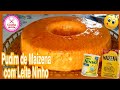 O MELHOR PUDIM DE MAIZENA COM LEITE NINHO, SEM OVOS E SEM FORNO / EDU GENTIL 🍮😋