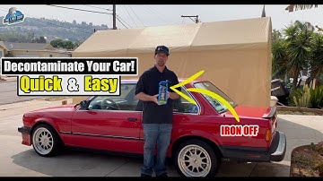 How To Easily & Quickly Decontaminate Your Car! I The Last Coat