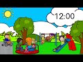 Indoor Recess 12 Minute Countdown + 2 Minute Clean Up Timer for Kids and Teachers