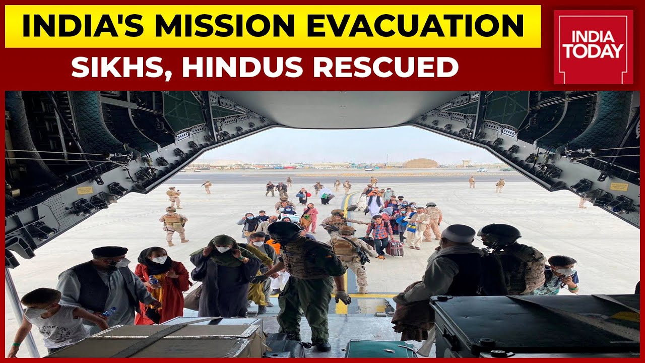 India's Mission Evacuation: IAF Evacuates 78 People Including Sikhs & Hindus En Route From Kabul
