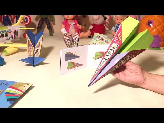 Djeco Origami Kit, Airplanes