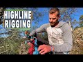 Highline rigging example 2021