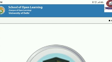 New notification released by School of open learning