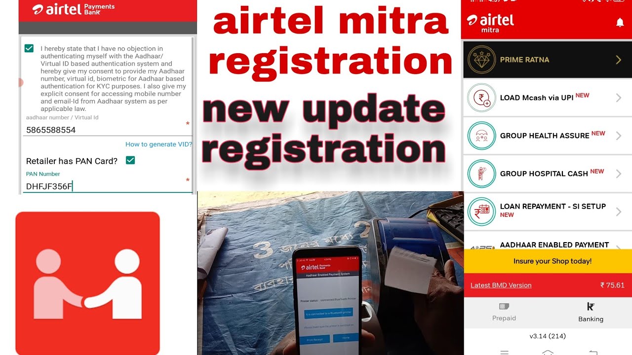Airtel Payment Bank Csp Apply | airtel bc agent registration live | airtel mitra account opening id - YouTube