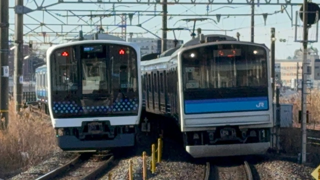 2026/1/13 仙石線新旧電車が行き交う東塩釜駅