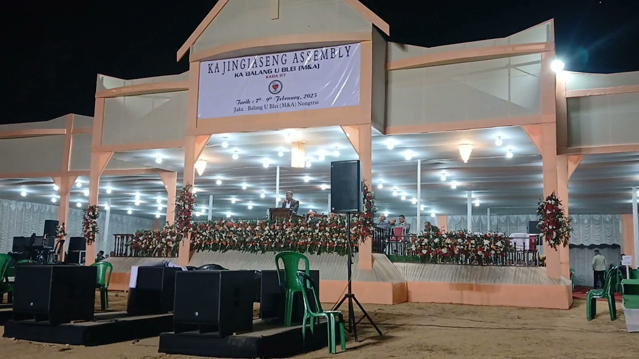 Rev. H. Khyriem || General Assembly kaba 117 ha Balang U Blei (M&A) Nongtrai