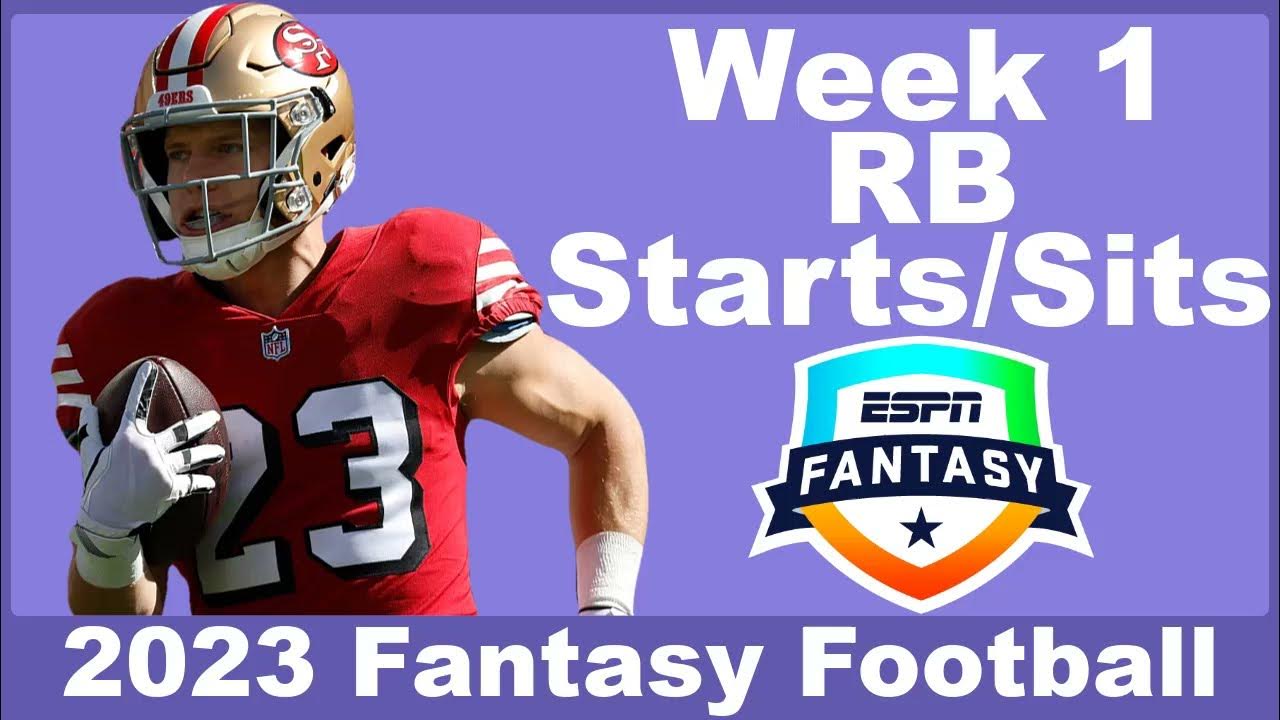 Week 1 RB Starts/Sits  2023 Fantasy Football 