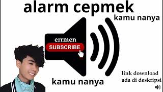 ALARM KAMU NANYA CEPMEK BANGUN PAGI !!!| SOUND EFFECT