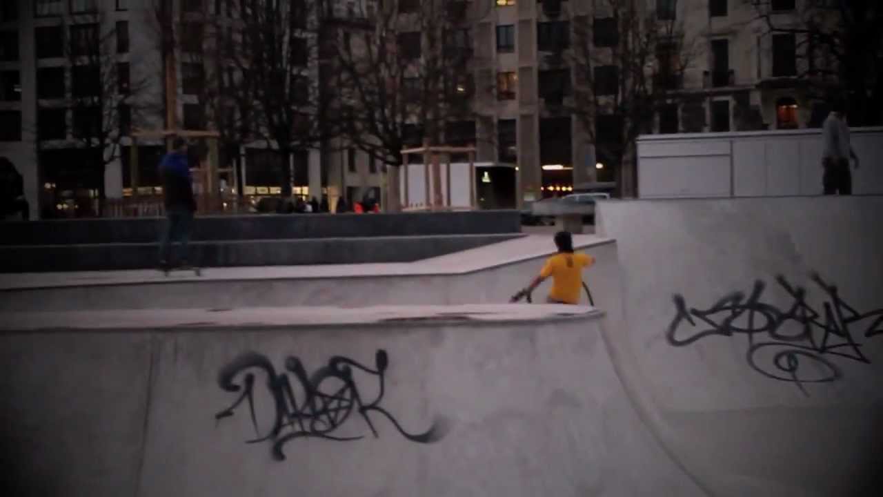 Skate Genève skatepark Plainpalais RLS YouTube