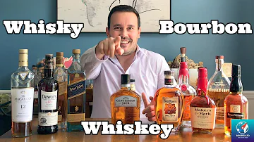 ¿Es mejor el bourbon o el whisky?