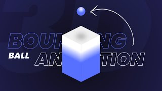 CSS only 3D Bouncing Ball Animation on CUBE! | CSS 3D Animation & Effects