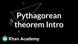 Introduction to the Pythagorean theorem | Right triangles and trigonometry | Geometry | Khan Academy