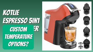 REVIEW (2026): KOTLIE Espresso 5in1 Coffee Maker. Features.