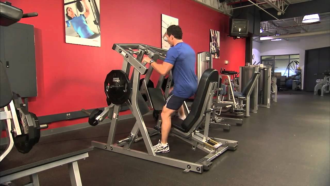 Hammer Strength Plate-Loaded Leg Press Instructions - YouTube