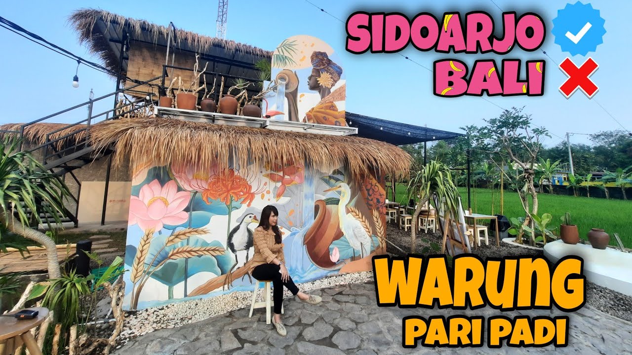 REVIEW WARUNG PARIPADI SIDOARJO.. Warung ala2 cafe canggu bali guys.. @Octafika