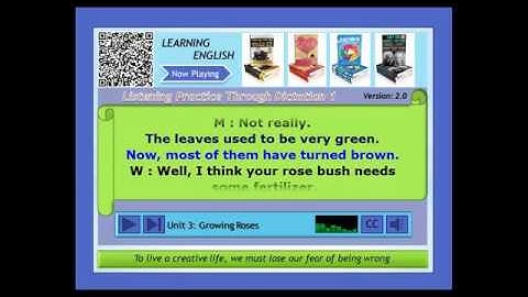 15p Luyện Nghe Tiếng Anh, LPTD1 Unit 03, Listening Practice Through Dictation 1 03