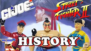 Story Of The Street Fighter & Gi Joe 1993 Crossover Toy History Street Fighter 2 Video Game