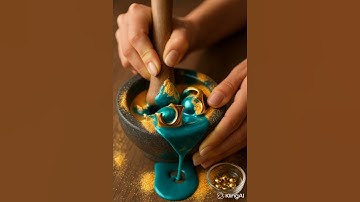 【ASMR】Crushing a Gold Dice with Glass Dice3 #asmr #satisfying #crush #oddlymesmerizing #aiart