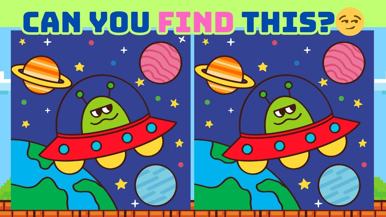 🌈Spot the Difference Game 🔍30 | Can You Find All the Hidden Differences ...
