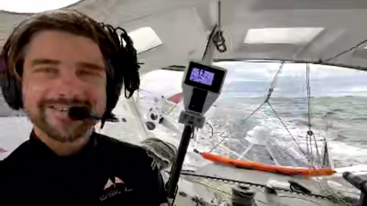 Day 70 - Interview with Vendée Globe - French
