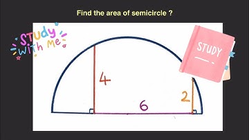 If you can Find the Area of a Semicircle | Geometry Puzzle Solution