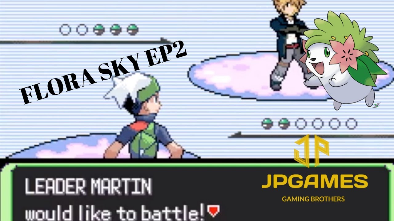 "PUEL CITY GYM #1" LET'S PLAY POKEMON FLORA SKY EP2 W/JPGames