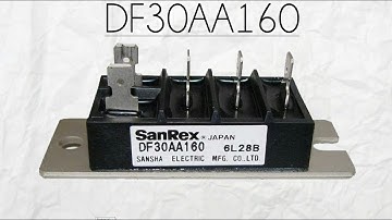 DF30AA160 Sanrex Power Transistor Module