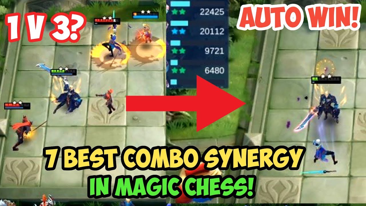 7 Best Combo Synergy In Magic Chess, Auto Win! - Mobile Legends - YouTube