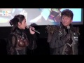 秋元才加の衣装がよく見たらすごい!/ドラマ『牙狼<GARO> -魔戒ノ花-』試写会トークショー