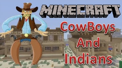 Minecraft PC Mini Games | CowBoys and Indians #3 | L for Leeeeee x & WeeWeeGaming