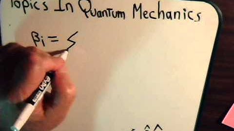 Topics In Quantum Mechanics Video #3: Operator/Matrix Multiplication - Example 2